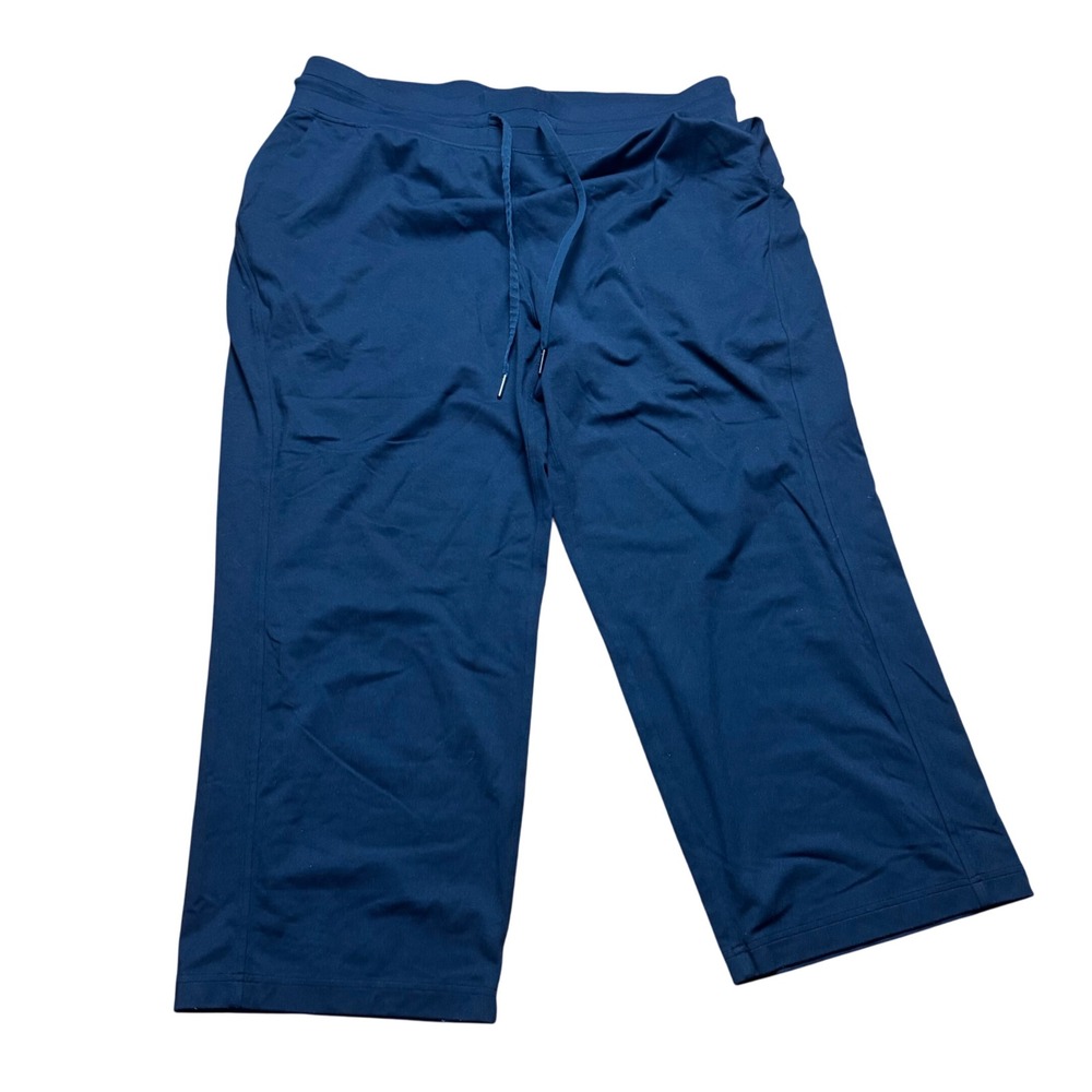 Lululemon Size 14 Ready to Rulu Straight Leg‎ High Rise Crop Yoga Pants - EUC